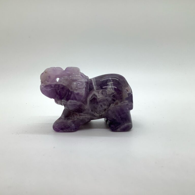 Mini Elephant - Amethyst